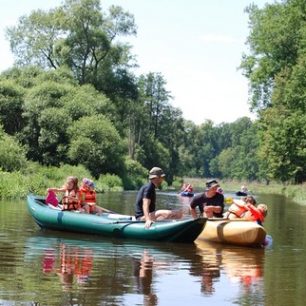 Nová řeka je turistická řeka vhodná i pro rodiny s dětmi