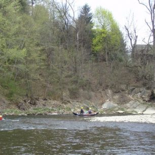 Olše je vhodná spíš pro zkušenější vodáky