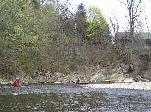 Olše je vhodná spíš pro zkušenější vodáky