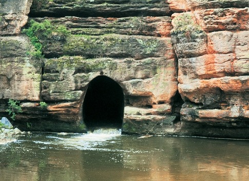 Nejzajímavějším místem na Ploučnici je průrva
