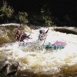 Čerťáky jsou vhodné pouze pro zkušené vodáky
