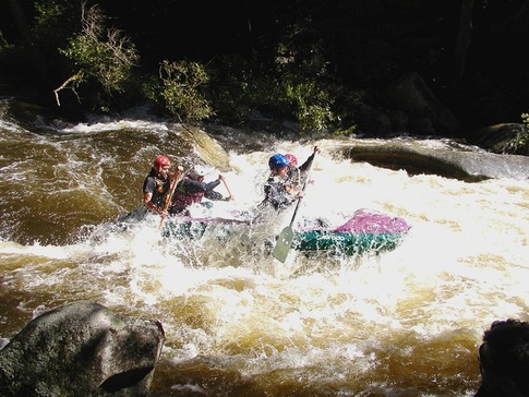 Čerťáky jsou vhodné pouze pro zkušené vodáky