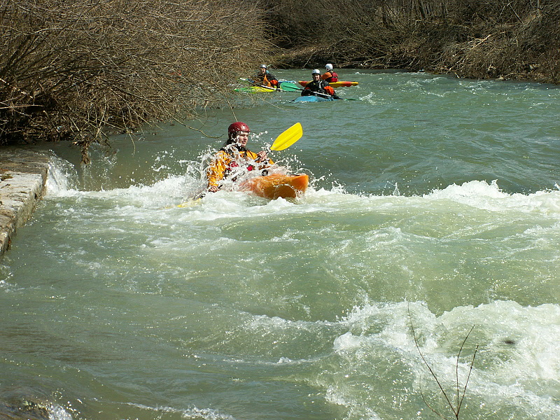 Stupeň Josef na Vsetínské Bečvě
