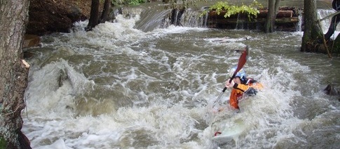 Vavřinecký potok – horní část potoka Výrovky