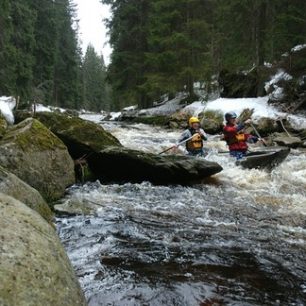 Vydra je vhodná pro zkušené vodáky