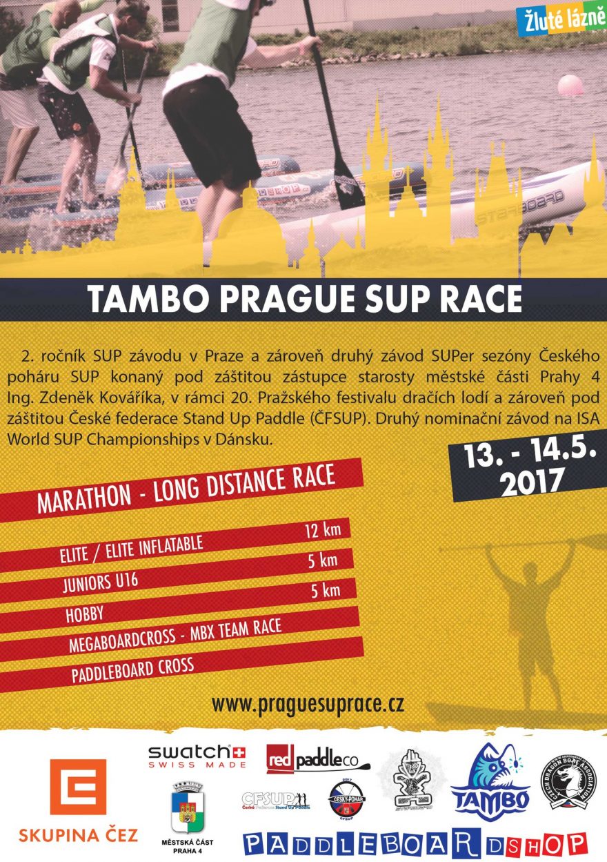 TAMBO PRAGUE SUP Race