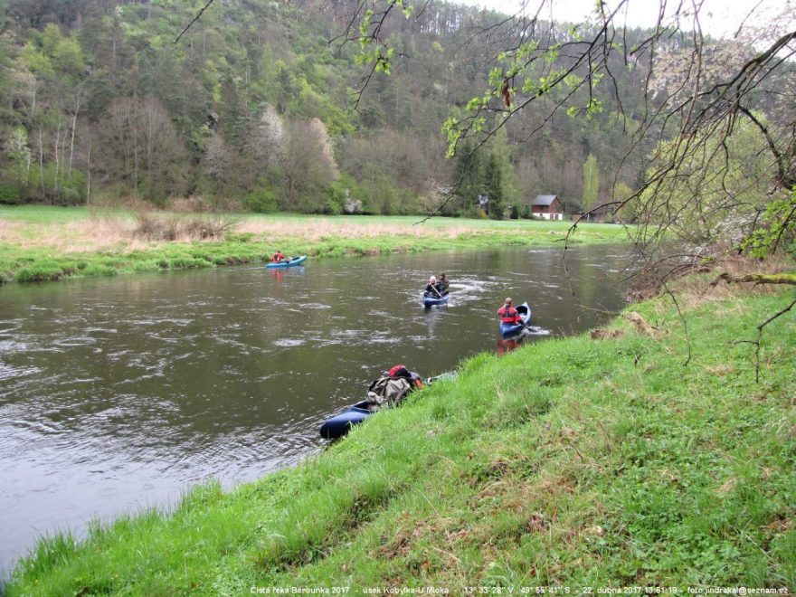 Čistá řeka Berounka 2017