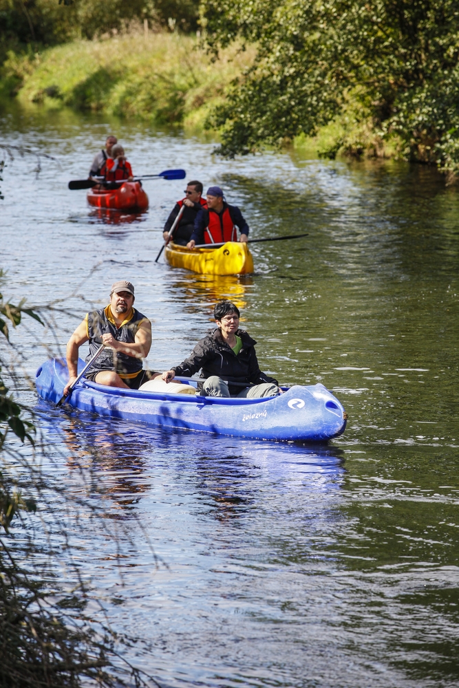 Idylka při jarním splutí