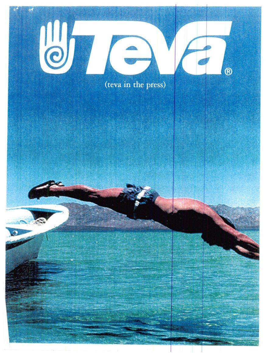 Starší plakát Teva