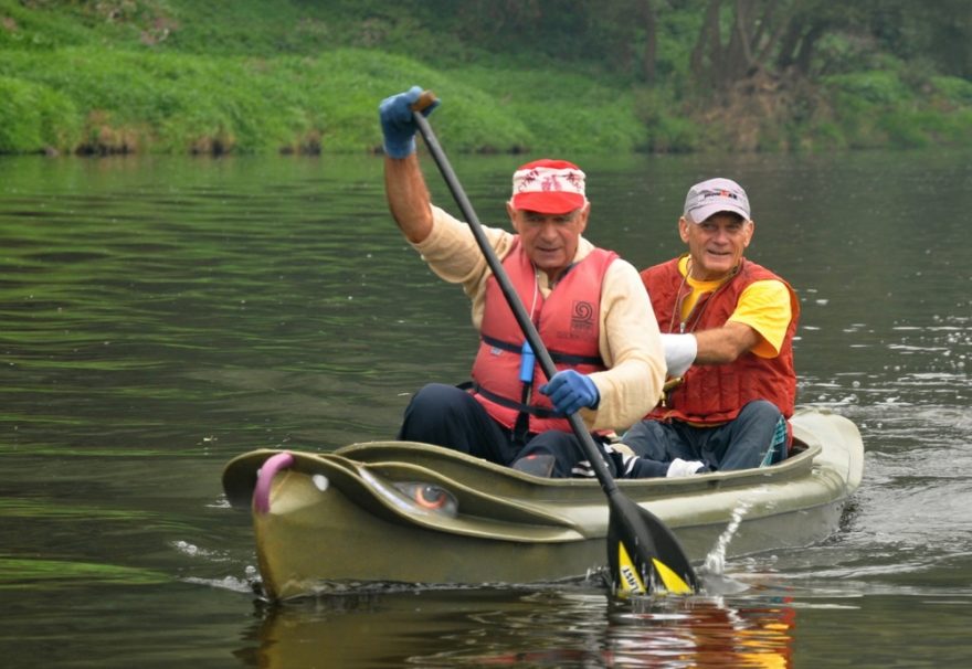 Lochneska při závodě Samba maraton