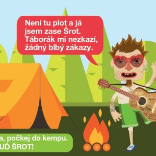 S ohněm počkejte do kempu