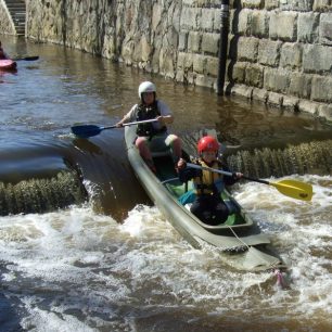 Kánoe Lochneska na Ohři