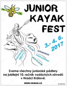 Junior Kayak Fest pozvánka