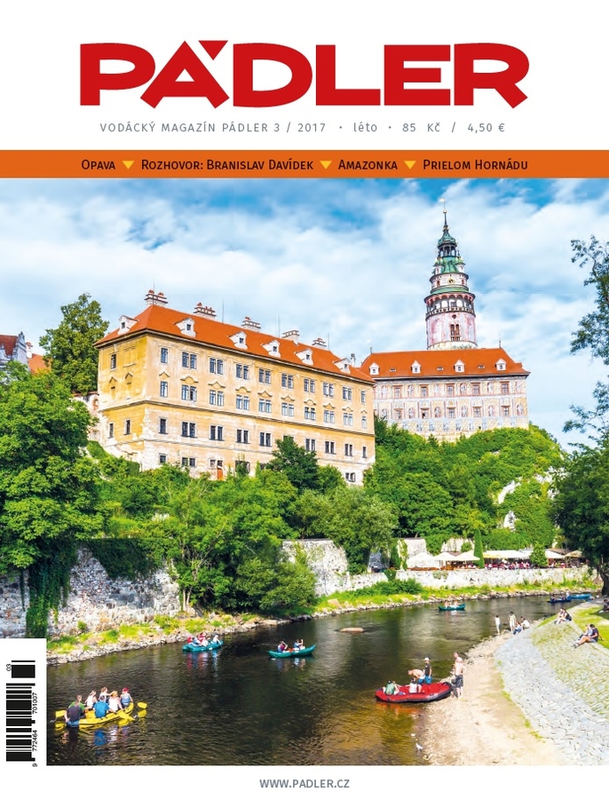 Titulní strana Pádler 3/2017