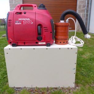 Kompletní sestava pumpa + centrála / F: Zdeněk Princ