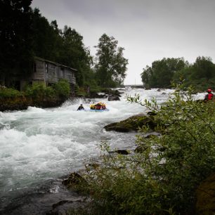 Příprava na záchranou akci / F: Jølster rafting
