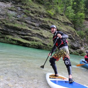 Jakub Rott vysmátý v cíli plavby / F: Honza „Rotťák“ Rott