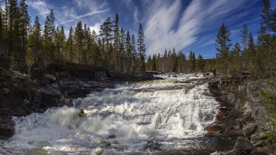 Vyhlášený slide na horní Austbygdě / F: David „Vory“ Sodomka