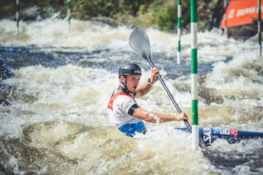 Kajakář Vít Přindiš / F: Alena Ceplová