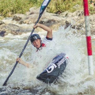 Kajakářka Kateřina Kudějová / F: Alena Ceplová