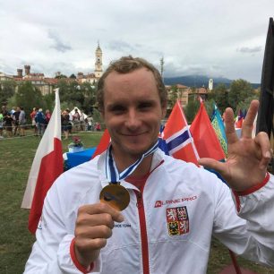 Medailový Vít Přindiš / F: Bálint Vekaszy, ICF