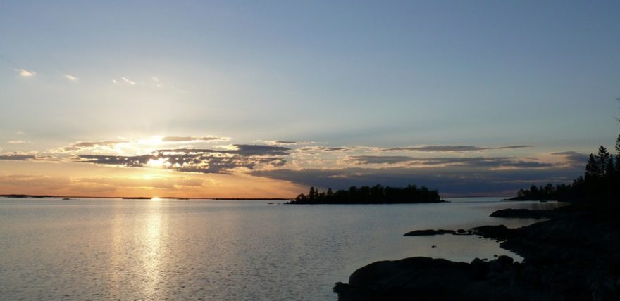 Večerní romantika na jezeře Inari / F: Štěpán Jirků, Tomáš Gaja