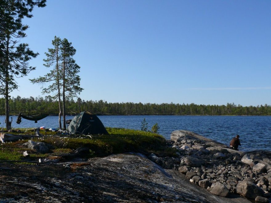 Ráno na jezeře Inari / F: Štěpán Jirků, Tomáš Gaja