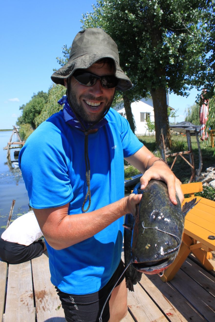 Pětikilový sumec za 50 lei / F: Vít Čenovský