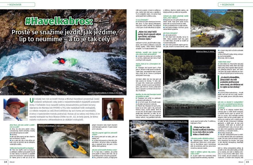 Rozhovor: Honza a Michal Havelkovi