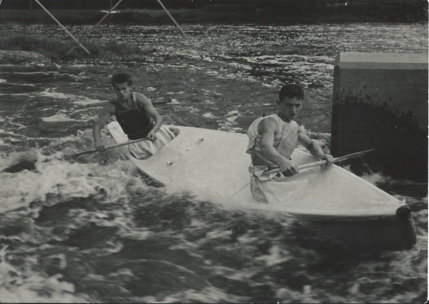 Týn nad Vltavou 1956 / F: archiv Zdeňka Valenty