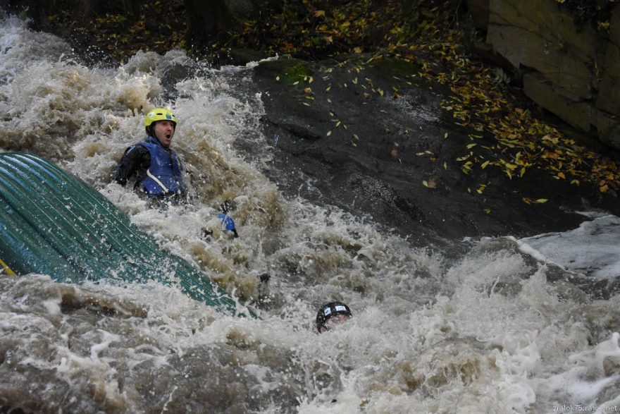 Toušická kaskáda, Vavřinecký potok 2017