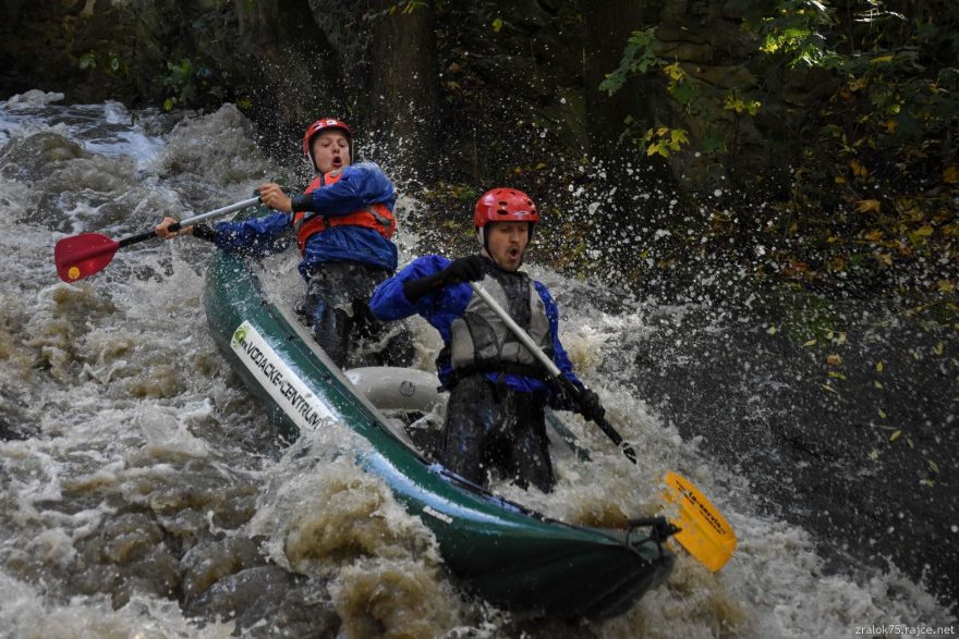 Toušická kaskáda, Vavřinecký potok 2017