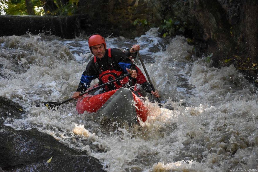 Toušická kaskáda, Vavřinecký potok 2017