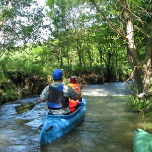 Bílá voda – jedna ze zdrojnic Punkvy