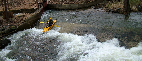 Březná – divoká voda trochu stranou