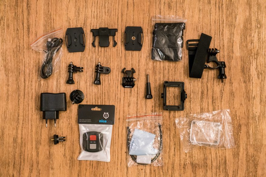 Kompletní obsah balení Niceboy Vega 5