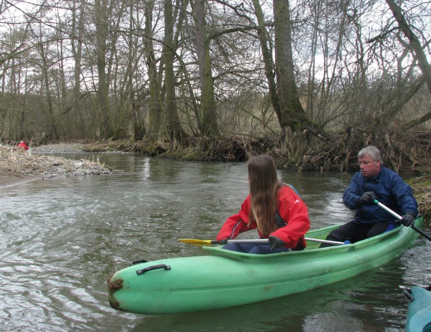 Pod jezem Bezděkovského mlýna