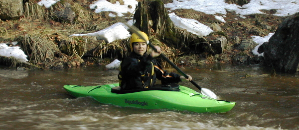 Padrťský potok – úzké koryto s velkým spádem