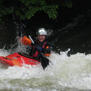 Z jezu Hluchovského mlýna / F: Franta Prokeš