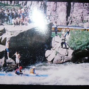 Vítězný závod na řece Arkansas v roce 1966.