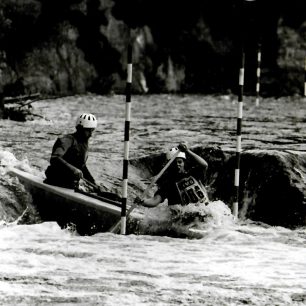 Mistrovství republiky s parťačkou Lídou Sirotkovou.