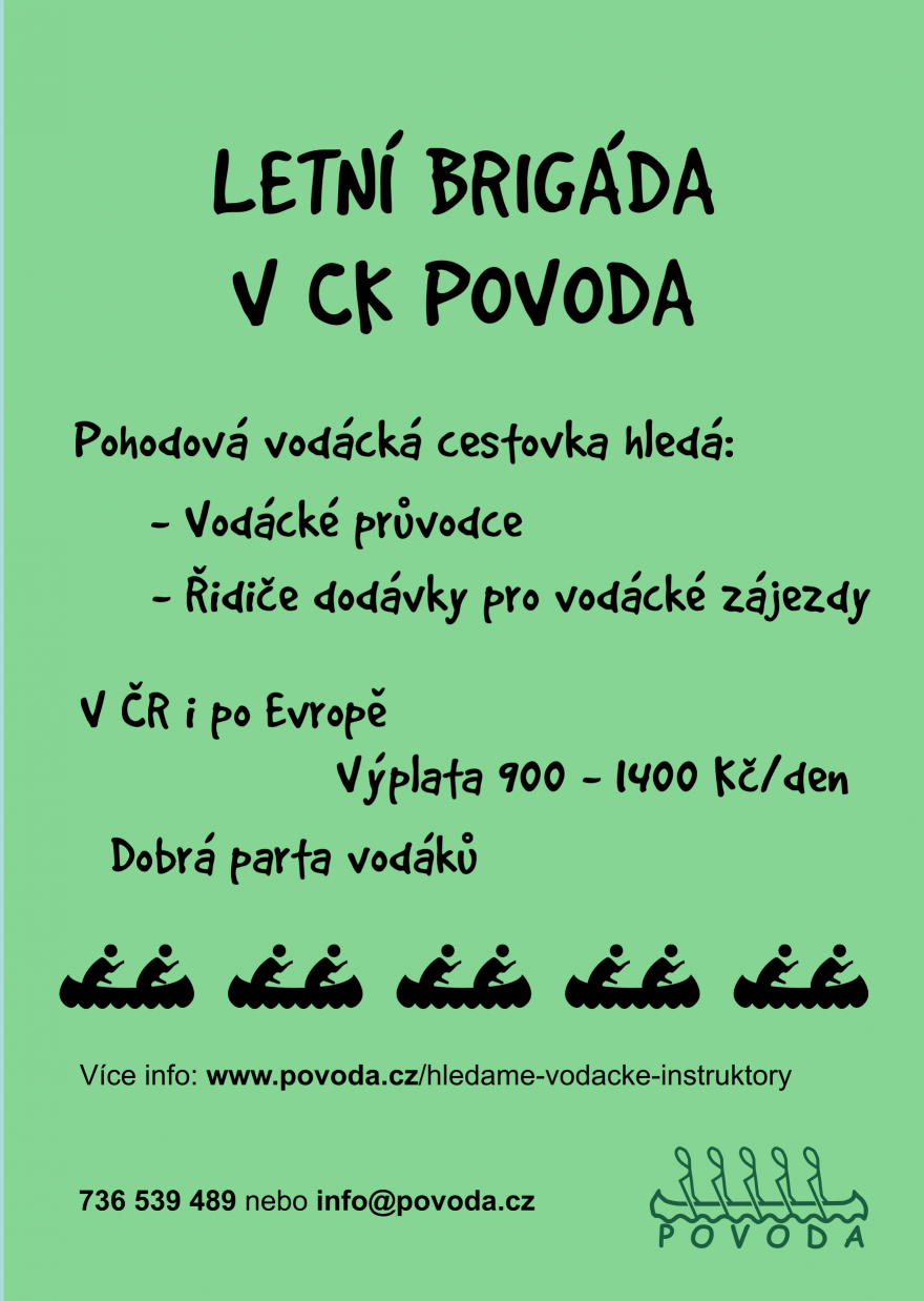 Nabídka práce Povoda