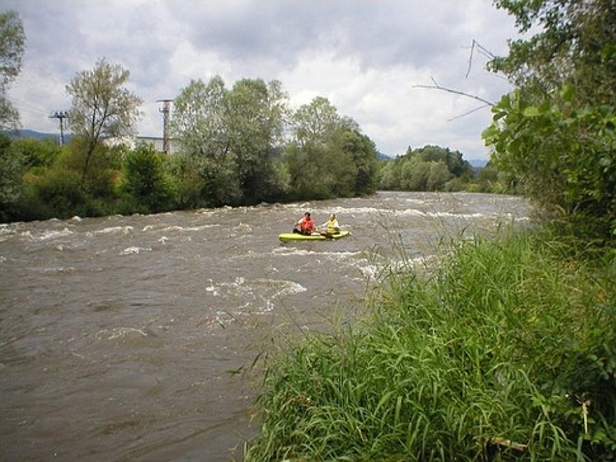 Hron – plavba Šalková – Kozárovce