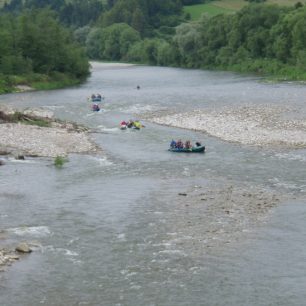 Reportáž psaná na Dunajci