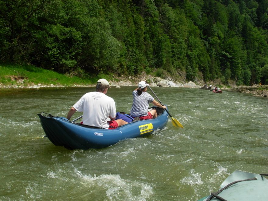 Černý Dunajec, pohoda na deblovce / F: Lukáš Nousek