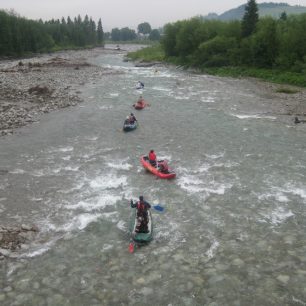 Bialka, vyrážíme z Czarne Gory / F: Eva Uhrincová