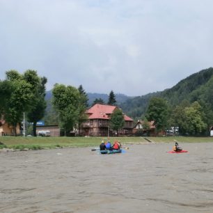 Dunajec na polské straně / F: Eva Uhrincová
