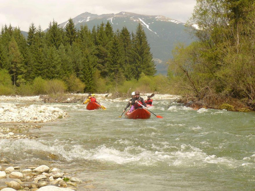 Aj na Slovensku nájdete rieku-učiteľku. Okolo vody je v máji zvlášť živo, na vode sa však aj väčšie skupiny skryjú "za prvou zákrutou". / F: archiv Tomáš Potfaj 