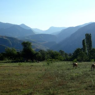 Přejezd albánských hor / F: archiv Víla