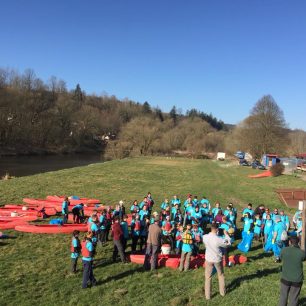 Čistá řeka Sázava 2018